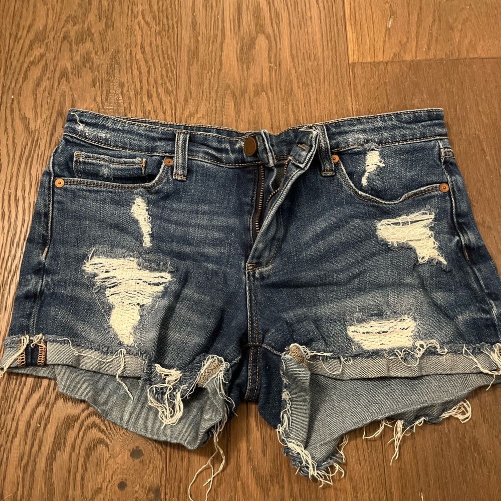 Blanknyc tomboy denim shorts